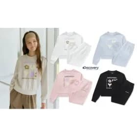 갤러리아 디스커버리키즈 그래픽 맨투맨 세트 63,150원 무배