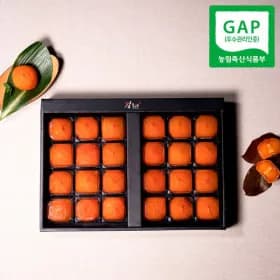 청도 반건시 곶감 24과+선물용박스+선물가방 무료배송 / 19,170원