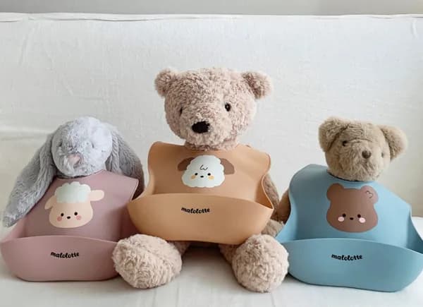 마롤로뜨 실리콘 턱받이 런칭 특가 3900원!!