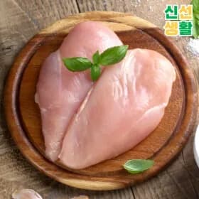 신선생활 당일생산 냉장 닭가슴살 1kg+1kg 유클가 11,820원