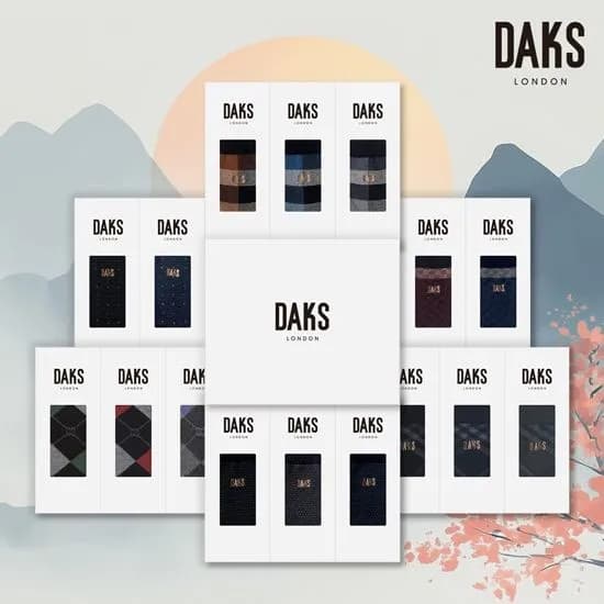 닥스 양말 선물세트 쇼핑백증정 8,400원