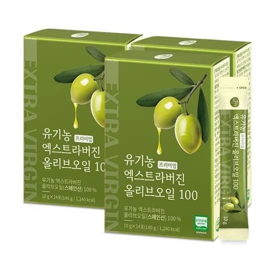 유기농 엑스트라버진 올리브오일 14포 3박스(총 42포) 16,900원 무배