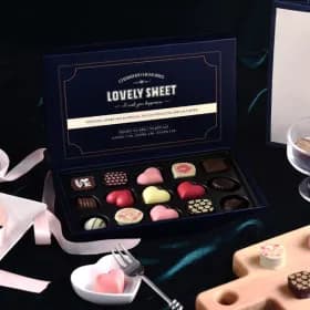 발렌타인데이 수제 초콜릿 선물 세트 15구(쇼핑백 증정) 14,880원 / 무배