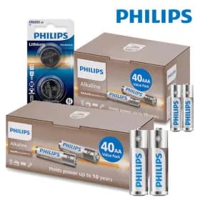 필립스 알카라인 AA/AAA 건전지 40개입 택1 8,800원