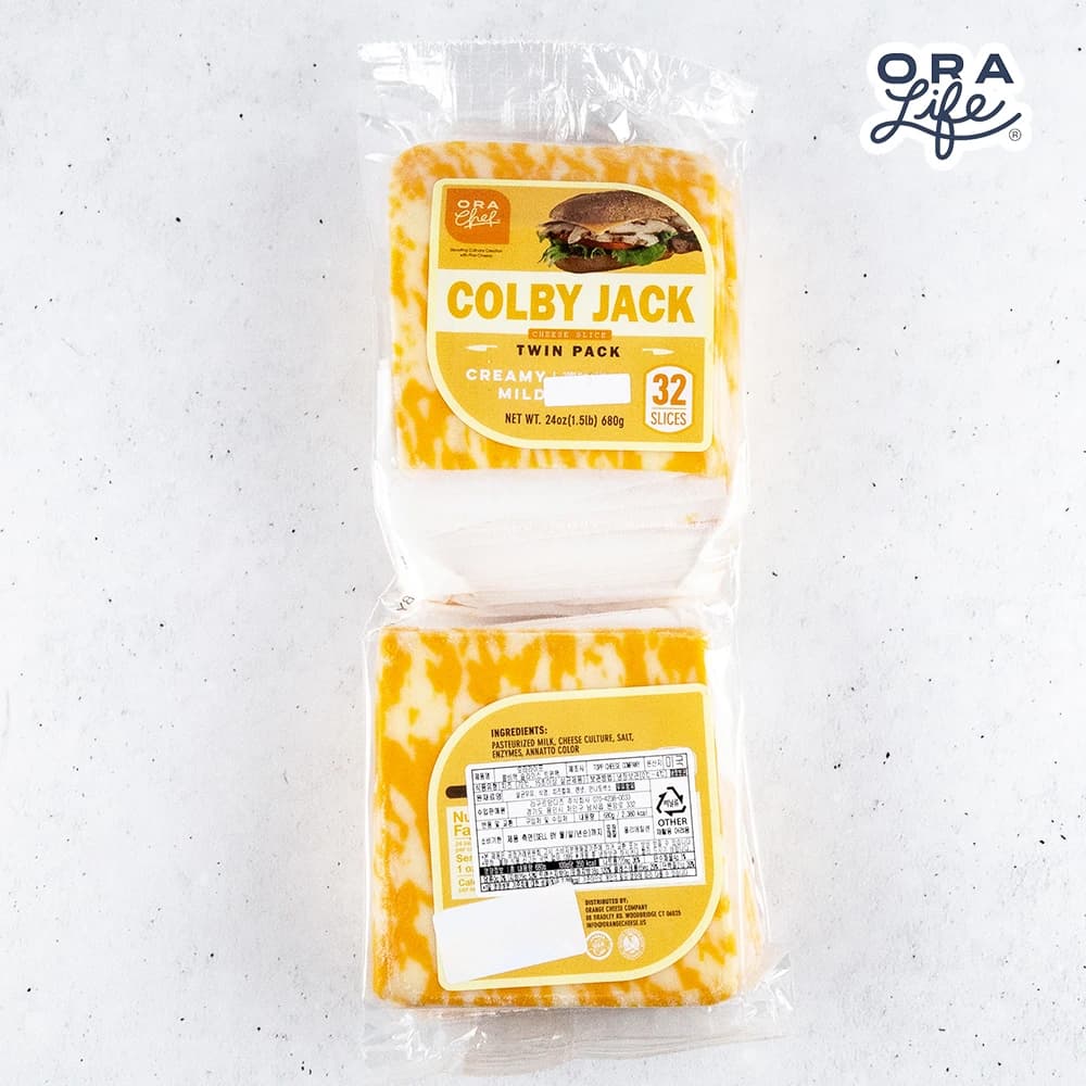 떠리몰 오라라이프 콜비잭 슬라이스 치즈 트윈팩 680g x 2개   14910원 26.09.08.