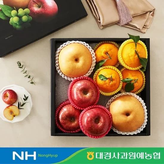 3색 혼합과일세트 3kg 사과 배 한라봉 36,530원