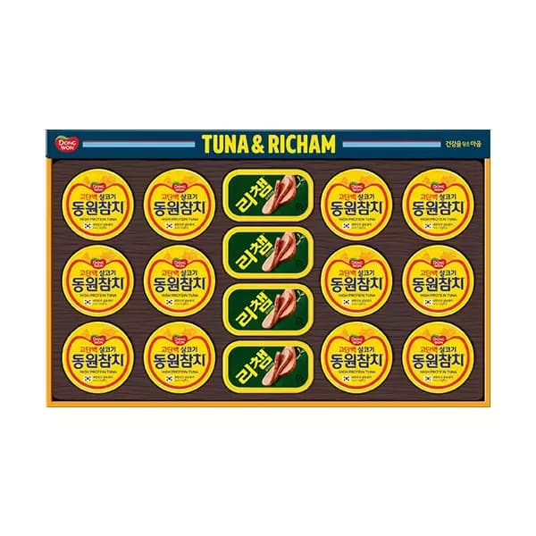 동원 튜나리챔 O-48호 선물세트+부직포백 31,800원