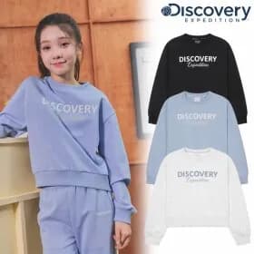 디스커버리키즈 여아 에센셜 로고 맨투맨 30,260원