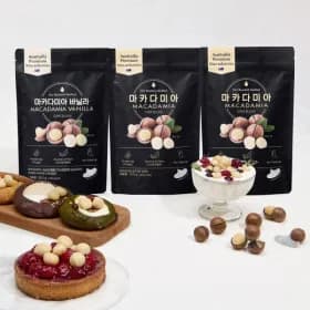 호주산 까먹는 통마카다미아 로스티드 2봉+바닐라 1봉 17260원 무배