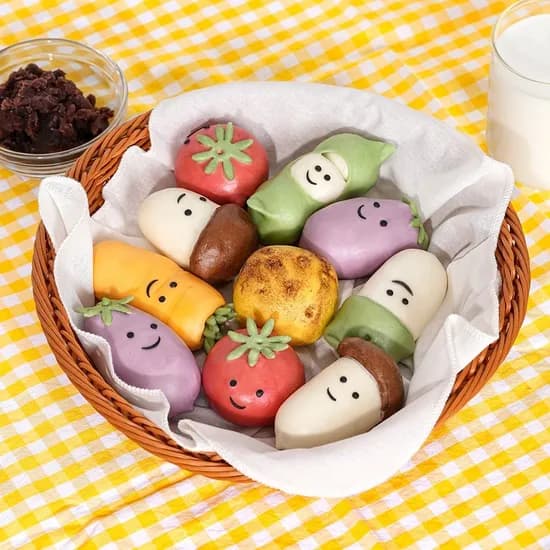 그루나무 7가지 야채모양찐빵 280g (40g X 7개) 2세트 11,970원