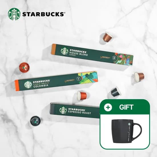스타벅스 캡슐커피 9박스 by 네스프레소 + 블랙머그 325ml 증정 48,060원