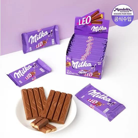 밀카 레오 33.3g 12입 6,900원