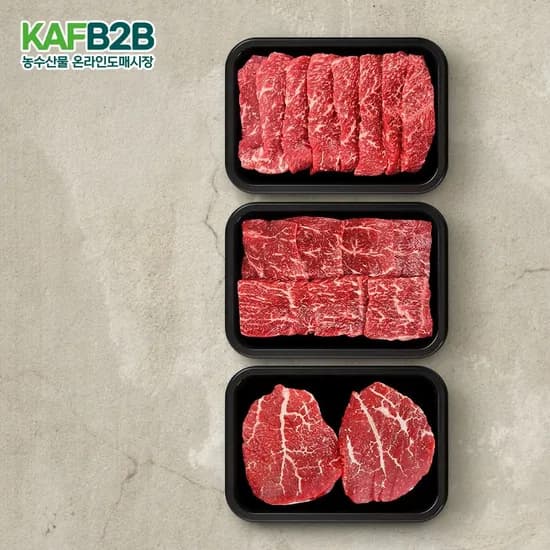 한우 1++등급 구이모둠 600g 25,830원 무배