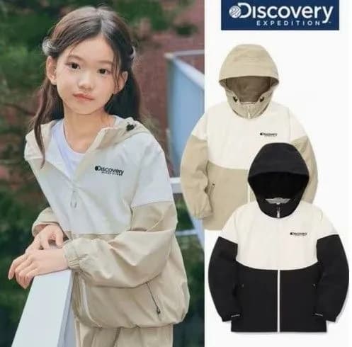 키즈 우븐 배색 트레이닝 후드 자켓 53,400원