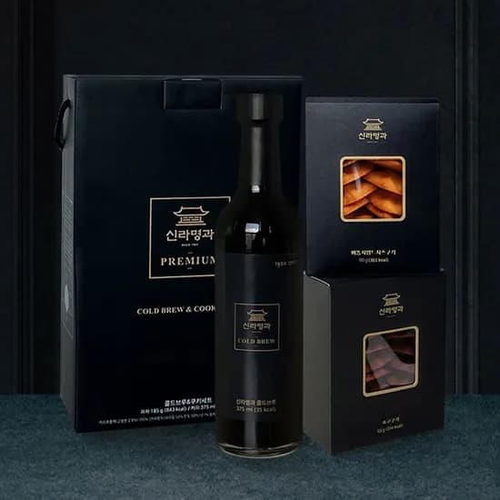 신라명과 콜드브루&쿠키 선물세트 오리지널 1개 16,970원
