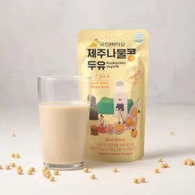 국산콩 100% 무설탕 제주나물콩두유 180ml 40팩 18,900원