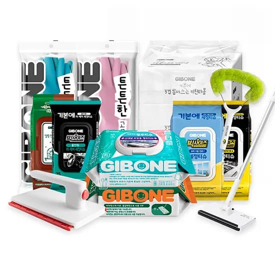 스탠딩 슬라이드 지퍼백 5종 + 울트라엠보 장갑 100매 세트 12,900원 무배