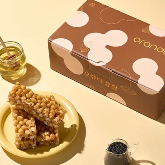 교아당 플레인 강정 선물세트 25g 15개