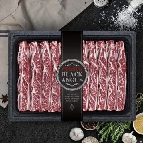 블랙앵거스 LA갈비 2kg 선물세트