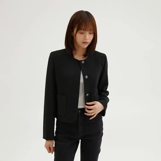 스파오 트위드 재킷