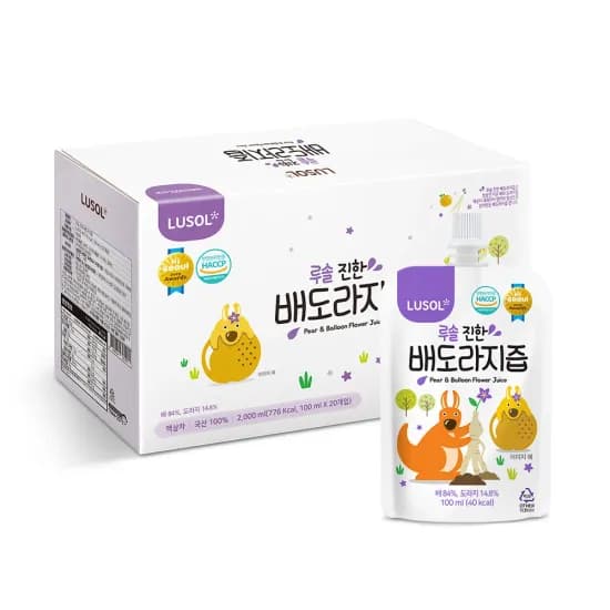 루솔 진한 배도라지즙 60포 120포