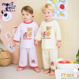 몰리멜리프렌즈 미코캐릭터즈 실내복 파자마