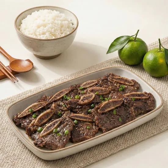 부드러운 한입 양념LA갈비 500g + 500g (총 1kg)