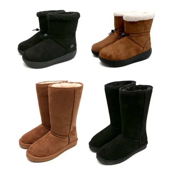 Gap 스웨이드 털 부츠