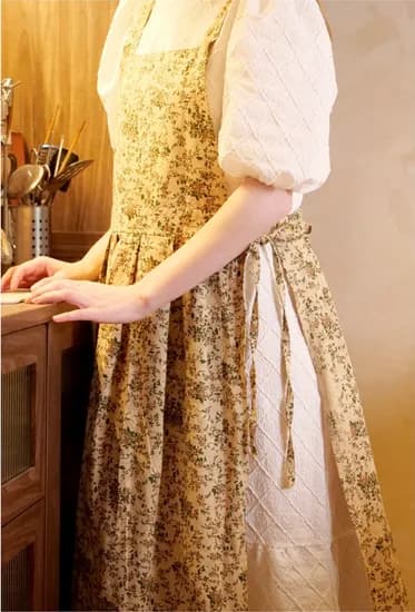 명절 며느리룩 H형 앞치마