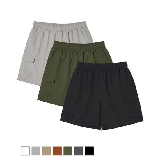 어반디타입 나일론 카고 쇼츠