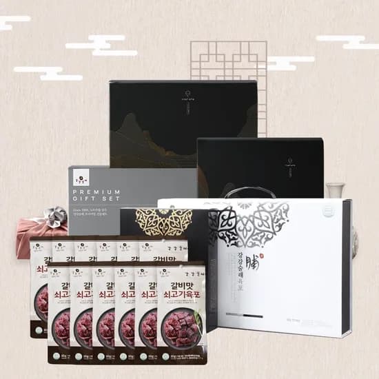 강강술래 쇠고기육포 선물세트 외 다양