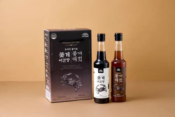 전북 부안 서해안 꽃게어간장 꽃게액젓 선물세트