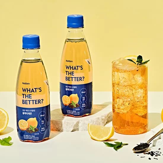 널담 제로 티스파클링 블랙티레몬 0.35L 24개