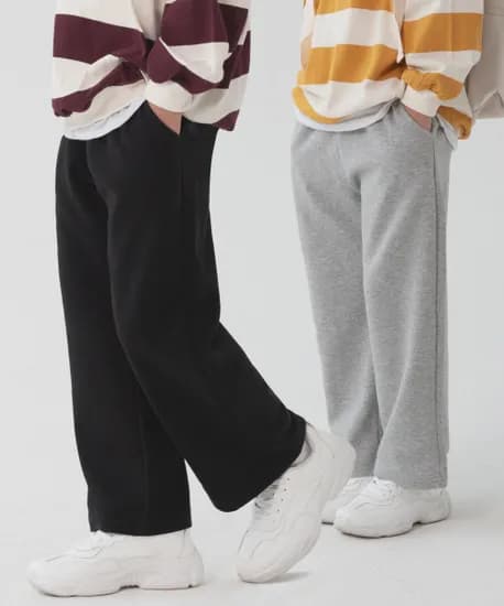피아네르 키즈 에센셜 세미 와이드 스웨트팬츠 2PACK
