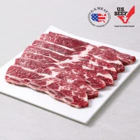 미국산 초이스등급 블랙앵거스 LA 갈비 선물세트 2kg +부직포가방 49400원 무배