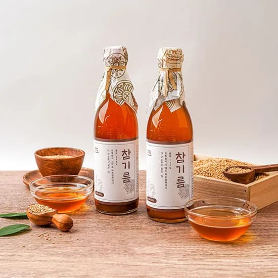 저온압착 100% 통깨 참기름 350ml 2병 13,900원