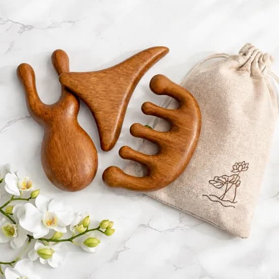 로에드 우드괄사 3종+파우치 7,900원 무배