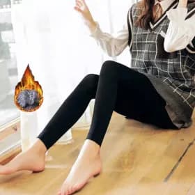 여성 겨울 방한 기모레깅스 기모스타킹 무발 블랙 총3P 8,600원