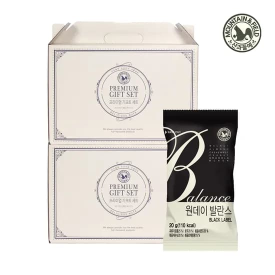 산과들에 하루견과 원데이발란스블랙 선물세트 30봉*2박스28,080원