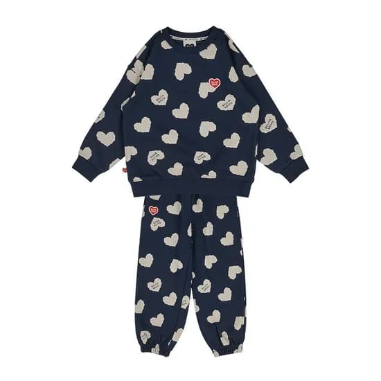 벨리타앤보이즈 하트올오버 맨투맨조거상하복 40,800원