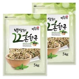 25년 햇곡 혼합 22곡 10kg 잡곡 귀리 렌틸콩 등 영양곡물 유클 20320원 무배