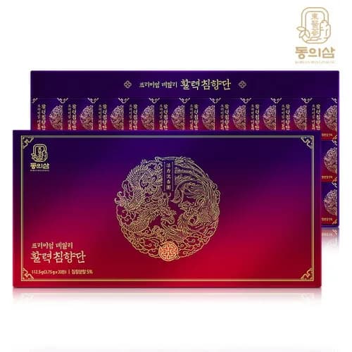 동의삼 프리미엄 데일리 활력침향단 3.75g 30환 15,900원