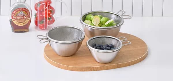 스텐 304 숏핸들 믹싱볼+채반 8415원 무배