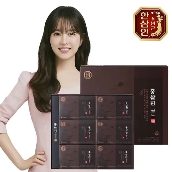 한삼인 홍삼진골드 50ml x 30포 + 쇼핑백 26.900원