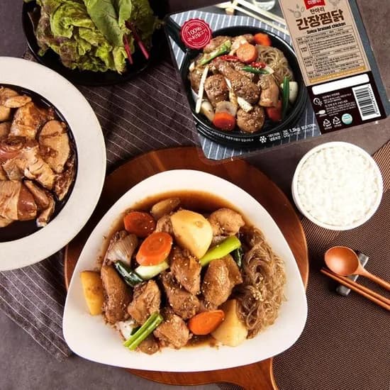 믿음식품 간장찜닭 한마리 7,910원