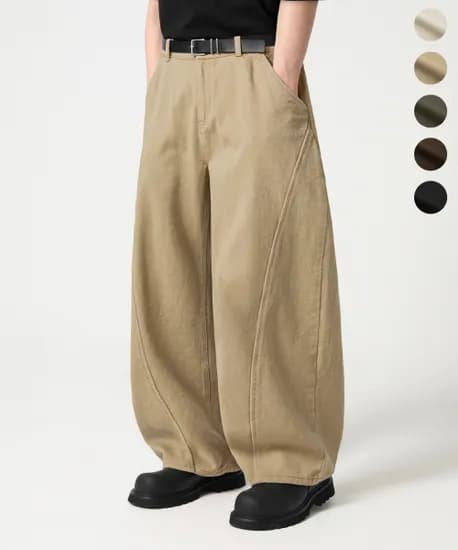 커브드 절개 팬츠 젊은이 설빔 23,350원