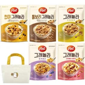 그래놀라 크랜베리 아몬드 570g 3개 13,940원