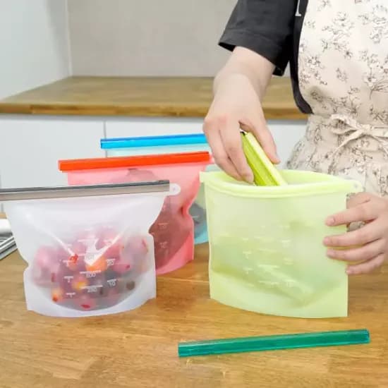 실리콘 지퍼백 1000ml 5개세트 7,920원