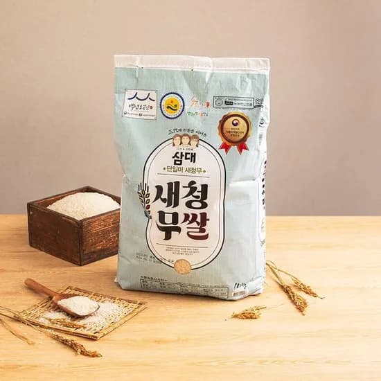 삼대쌀 새청무쌀 10키로 상급 / 27120원