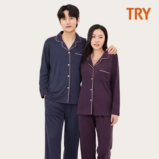 트라이 피치기모 파자마 세트 14510원 무배